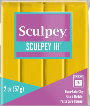 Sculpey III® Yellow 2 ounce bar S302 072