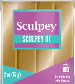 Sculpey III® Jewelry Gold 2 ounce bar S302 1132