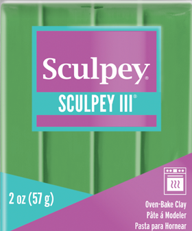 Sculpey III® String Bean 2 ounce bar S302 1628