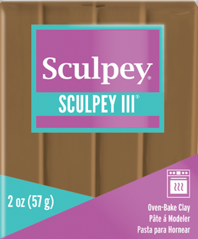 Sculpey III® Hazelnut 2 ounce bar S302 1657