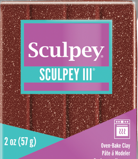 Sculpey III® Garnet Glitter 2 oz bar S302 320
