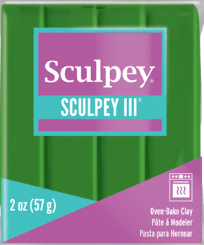 Sculpey III® Leaf Green 2 ounce bar S302 322