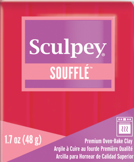 Sculpey Souffle Raspberry 1.7 ounce SU 6004