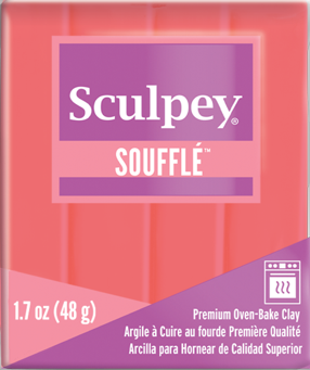 Sculpey Souffle Mandarin 1.7 ounce SU 6009