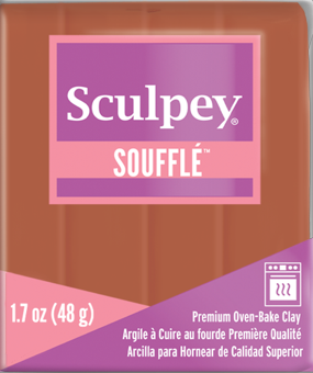 Sculpey Souffle Cinnamon, 1.7 ounce SU 6665