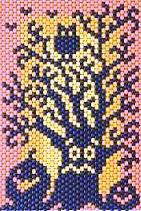 Beaded Banner Kit Spooked Tree  #7309 - Creative Wholesale