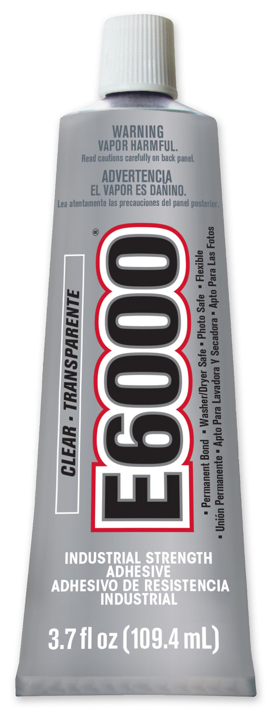 E6000® CRAFT Glue Clear Med Viscosity 3.7 oz tube #230010 - Creative Wholesale