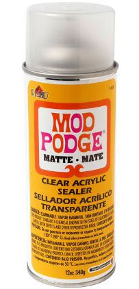Mod Podge Acrylic Sealer Matte 12 ounces #1469 - Creative Wholesale