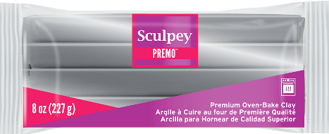 Premo Sculpey® Silver 8 ounce Bar PE08 5129