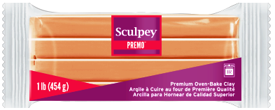 Premo Sculpey® Clay Beige 1 pound bar PE1 5092 - Creative Wholesale