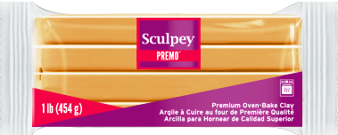 Premo Sculpey® Clay Ecru 1 Pound Bar  PE1 5093 - Creative Wholesale