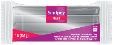 Premo Sculpey® Clay Silver 1 Pound Bar PE 5129 - Creative Wholesale