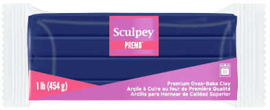 Premo Sculpey® Clay Ultra Marine Blue Hue 1 LB Bar PE1 5562 - Creative Wholesale