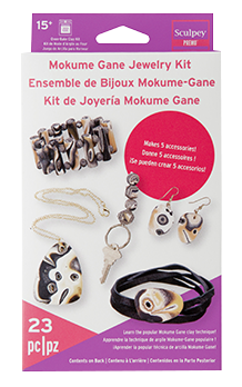 Sculpey Premo Mokume Gane Jewelry Kit  PE 4052