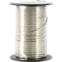 Bead/Craft Wire 28 gauge Silver 25 yds per spool #2495-218 - Creative Wholesale